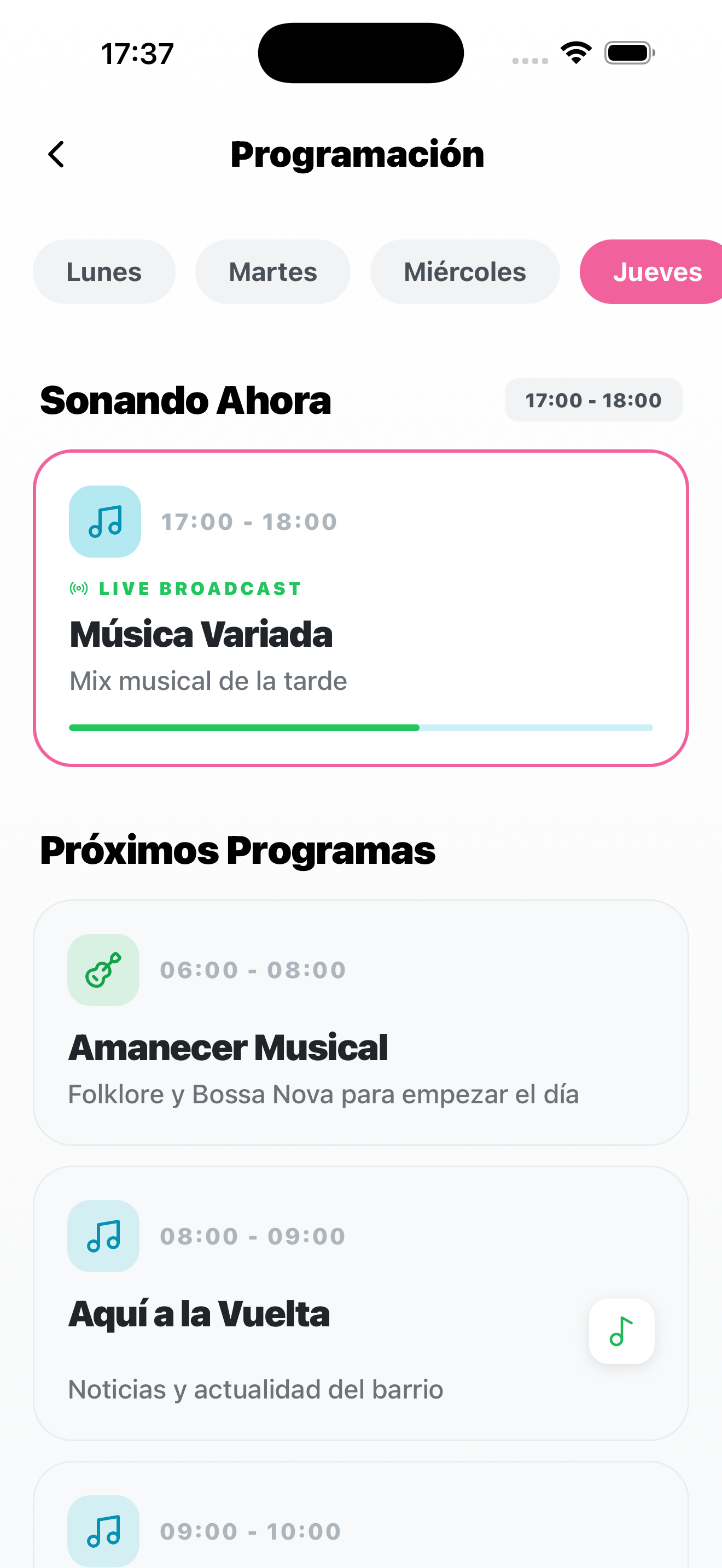 Radio DAO App Mockup 6